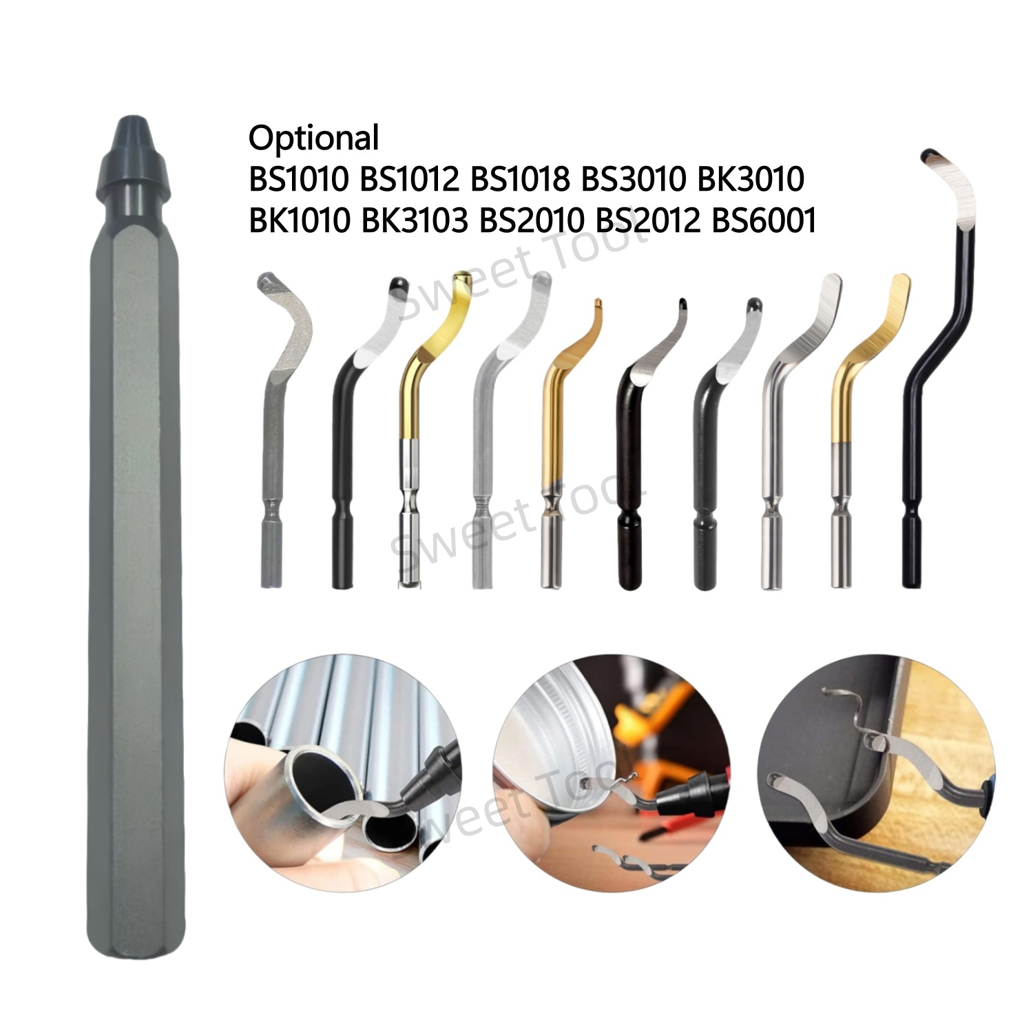 3D Print Removal Tool - Solución de desbarbado definitiva, mango de