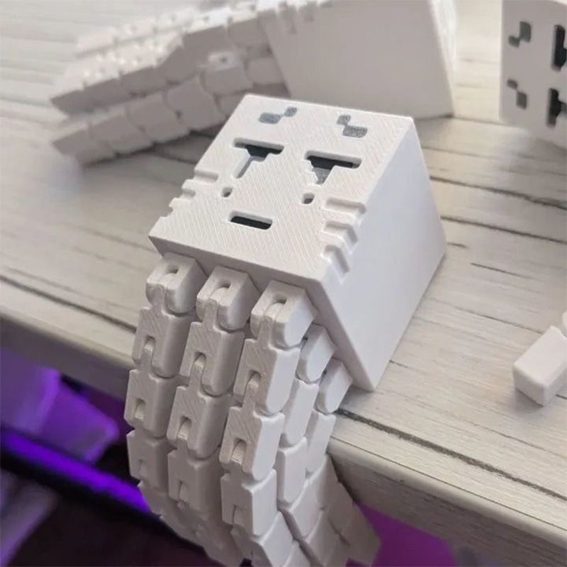 3D Printing Keychain - 1 unidad de adorno articulado impreso