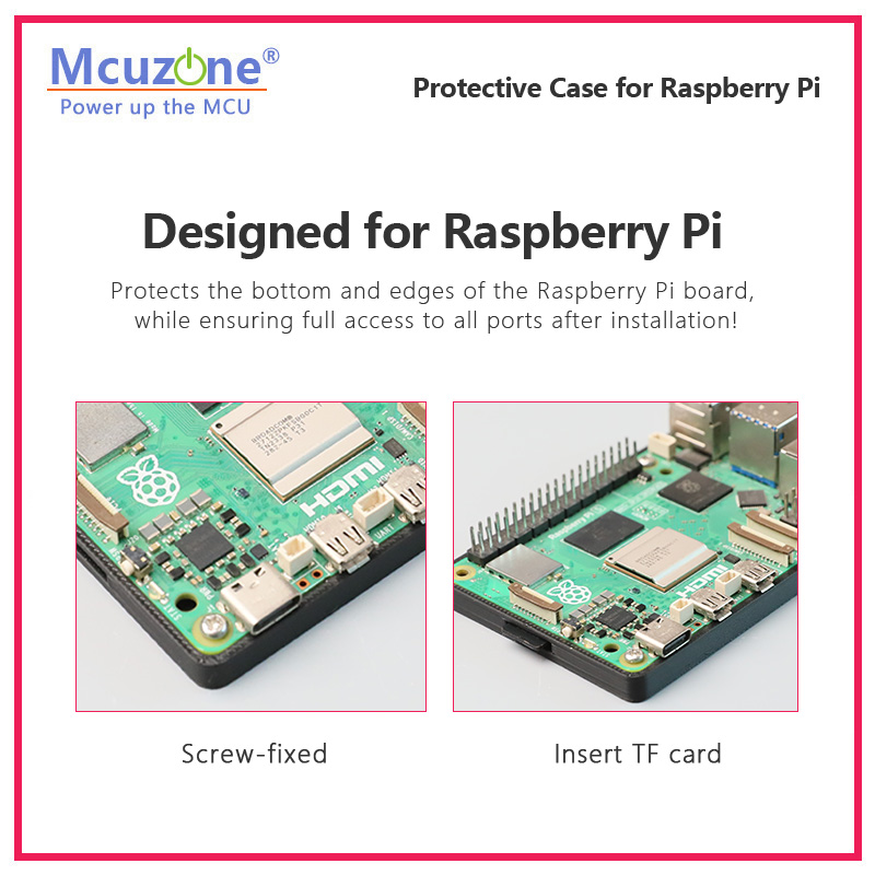 Funda protectora para Raspberr - Raspberry Pi 3D Print reseña y precio