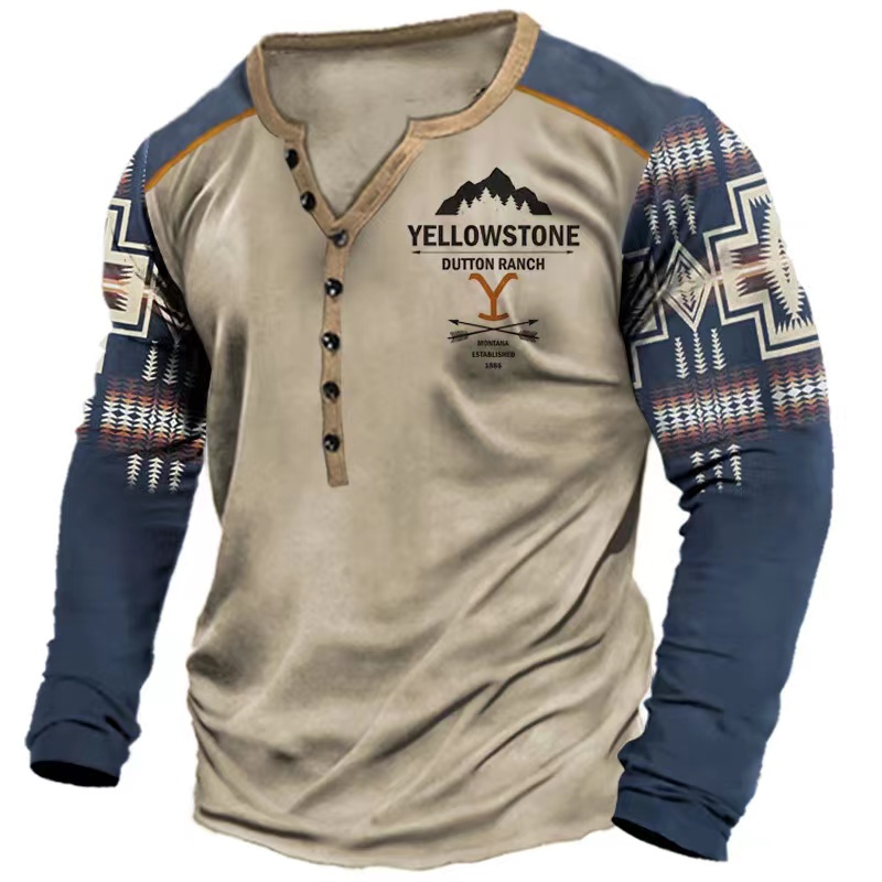 Camiseta Vintage de manga larg - 3D Printing Usa reseña y precio