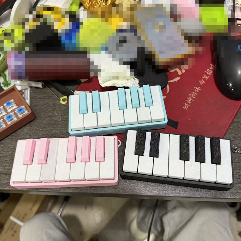 Llavero de piano 3D impreso co - 3D Printing Keychain reseña y precio