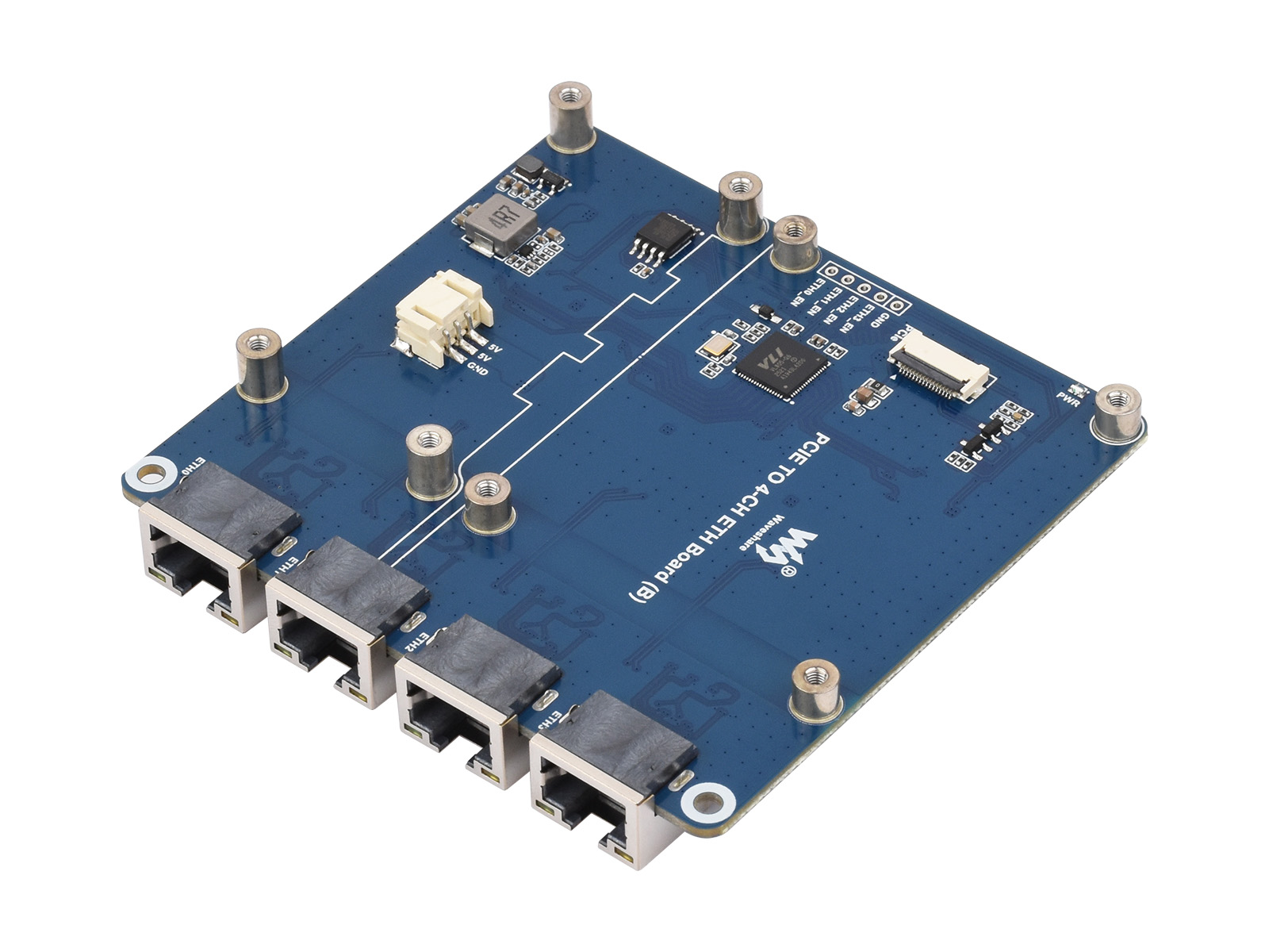 Placa Waveshare PCIe a Gigabit - Raspberry Pi 3D Print reseña y precio