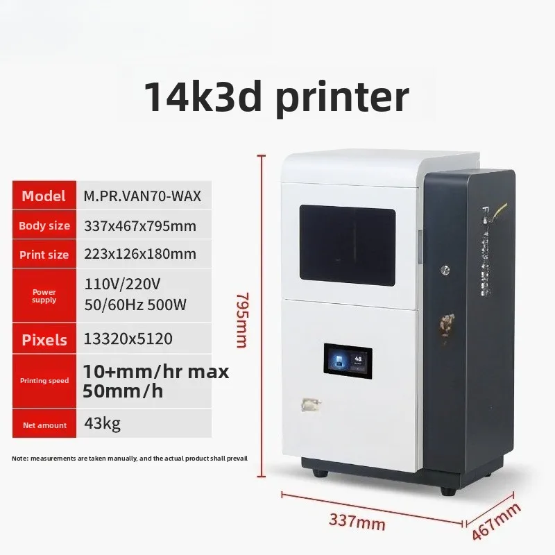 Impresora 3D de cera blanca, m - 3D Printing Wax Machine reseña y precio