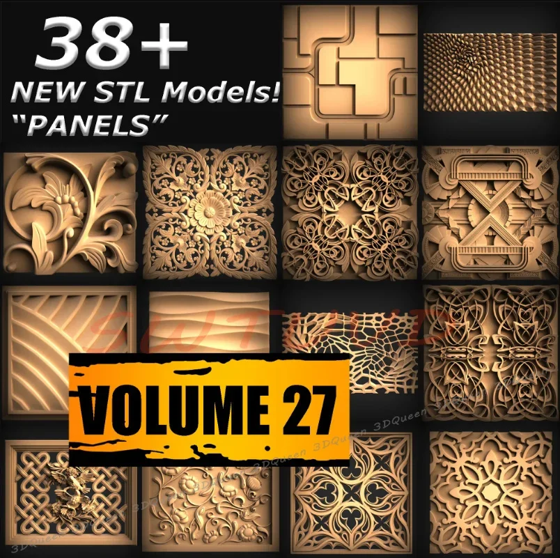 Más de 38 paneles STL colecció - 3D Printing File Stl reseña y precio