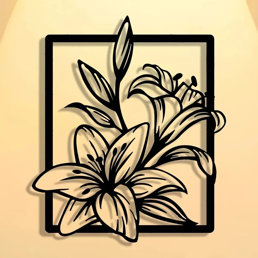 Arte de Pared Metálico 3D con  - 3D Printing Objects reseña y precio