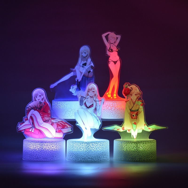 Lámpara Nocturna Kawaii Anime  - 3D Printing Model reseña y precio