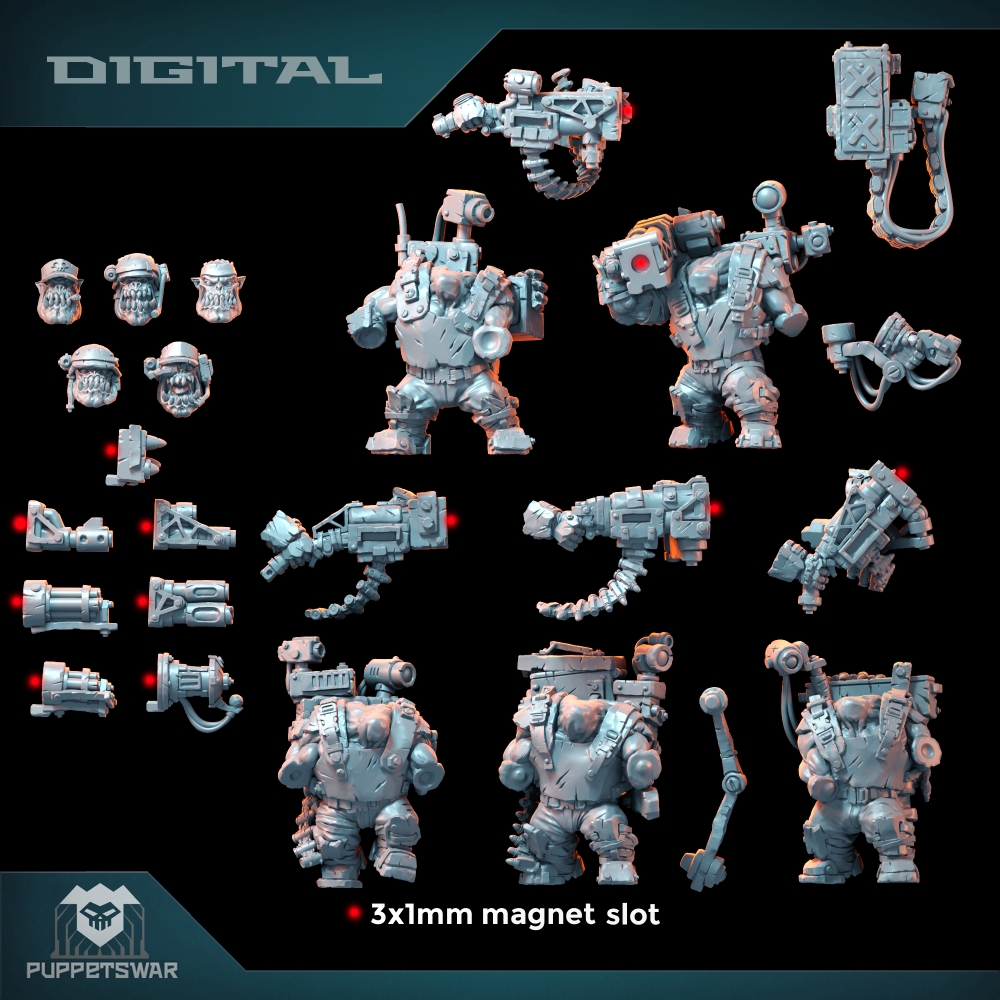 Orc Ultimate Badasses Squad, F - 3D Printing Idea reseña y precio