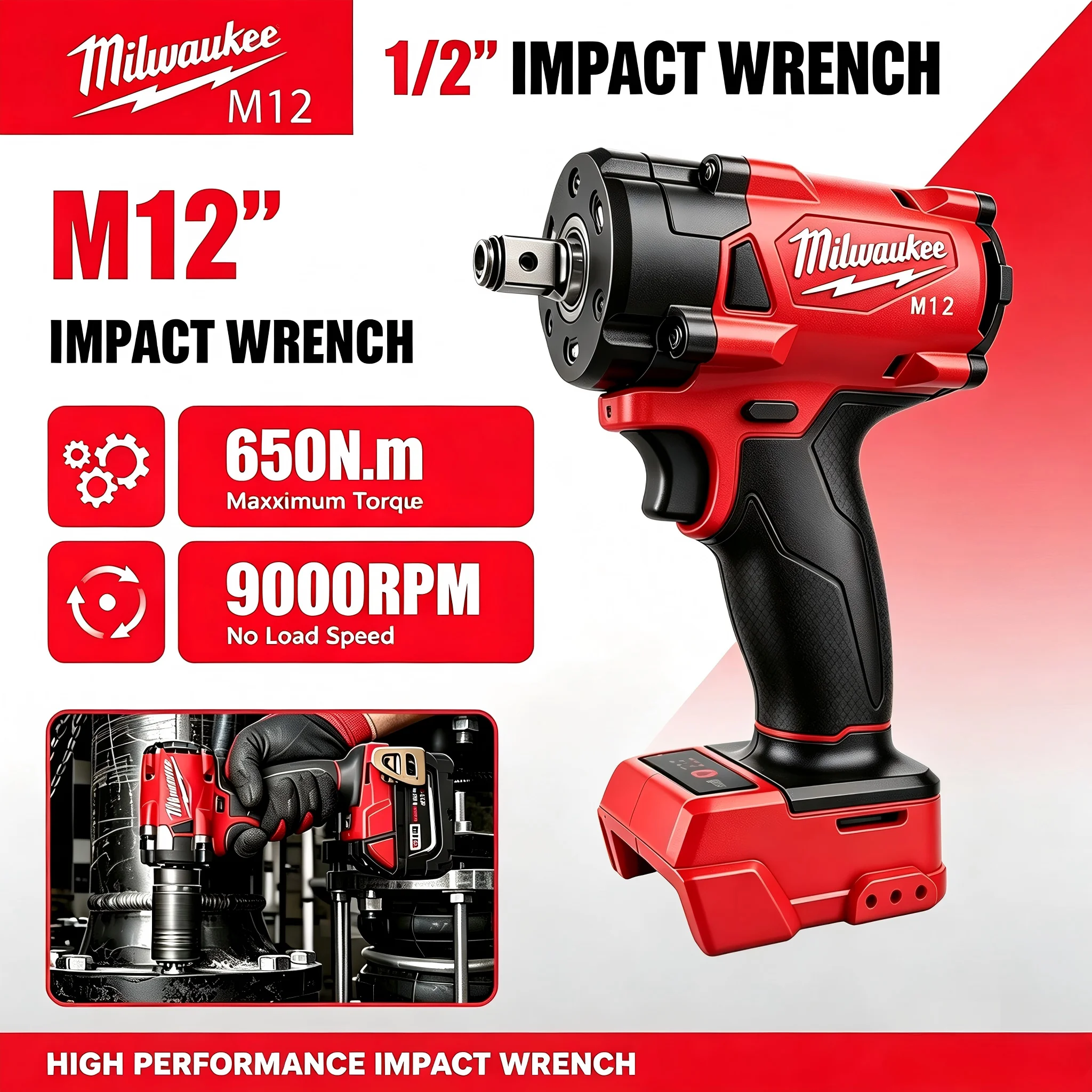 Llave de impacto inalámbrica s - Milwaukee Drill M12 Fuel reseña y precio