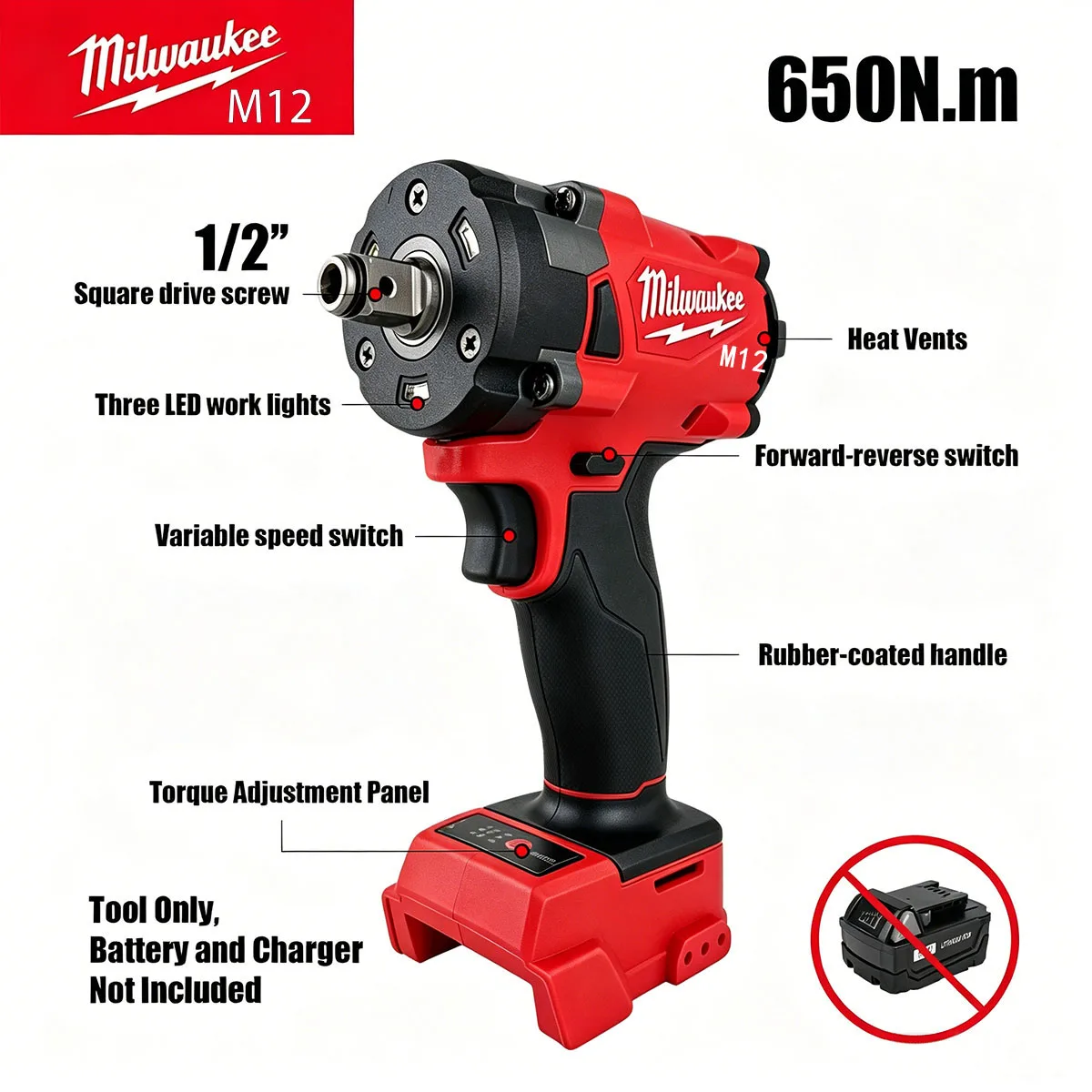 Llave de impacto inalámbrica s - Milwaukee Drill M12 Fuel reseña y precio