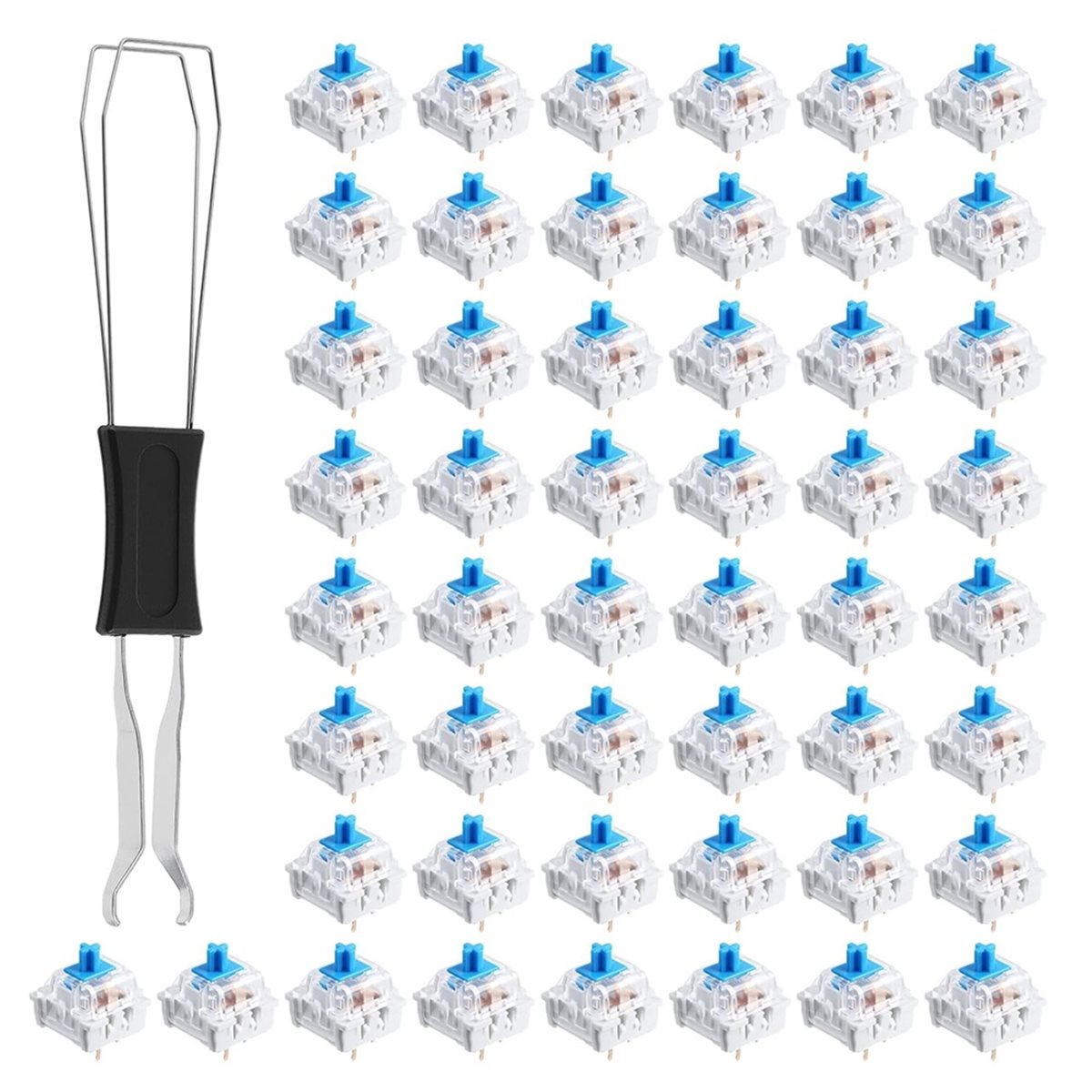 50 Clickers Azules para Teclad - 3D Print Removal Tool reseña y precio
