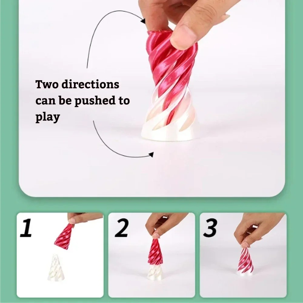 Juguete de Cono Espiral Impres - 3D Printing Objects reseña y precio