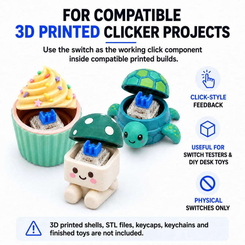 60 interruptores mecánicos azu - 3D Print Removal Tool reseña y precio