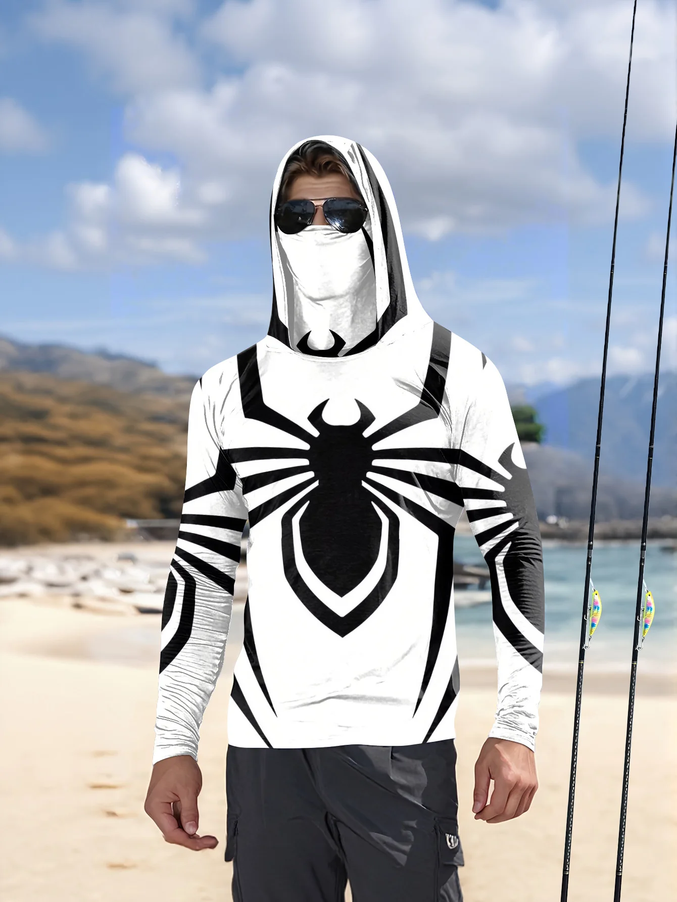 Camisa de manga larga para hom - 3D Printing Use reseña y precio