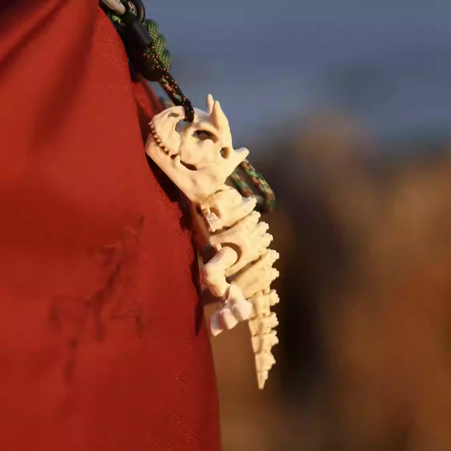 Modelo de esqueleto de Tiranos - 3D Printing Keychain reseña y precio