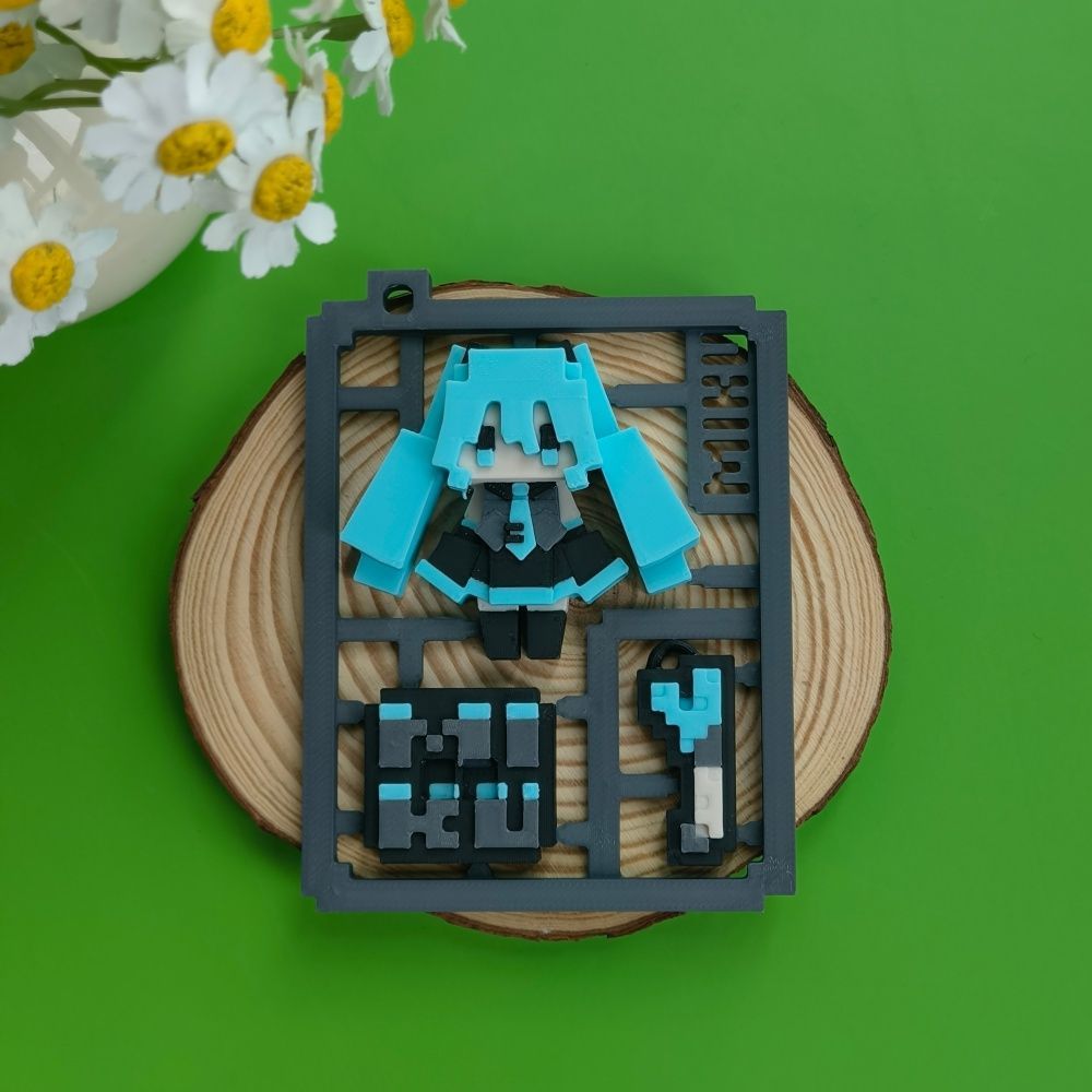 Modelo semiensamblado de Hatsu - 3D Printing Idea reseña y precio