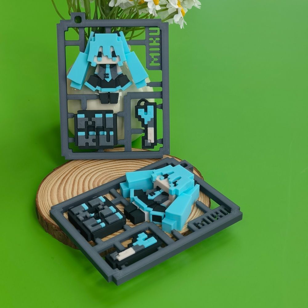 Modelo semiensamblado de Hatsu - 3D Printing Idea reseña y precio