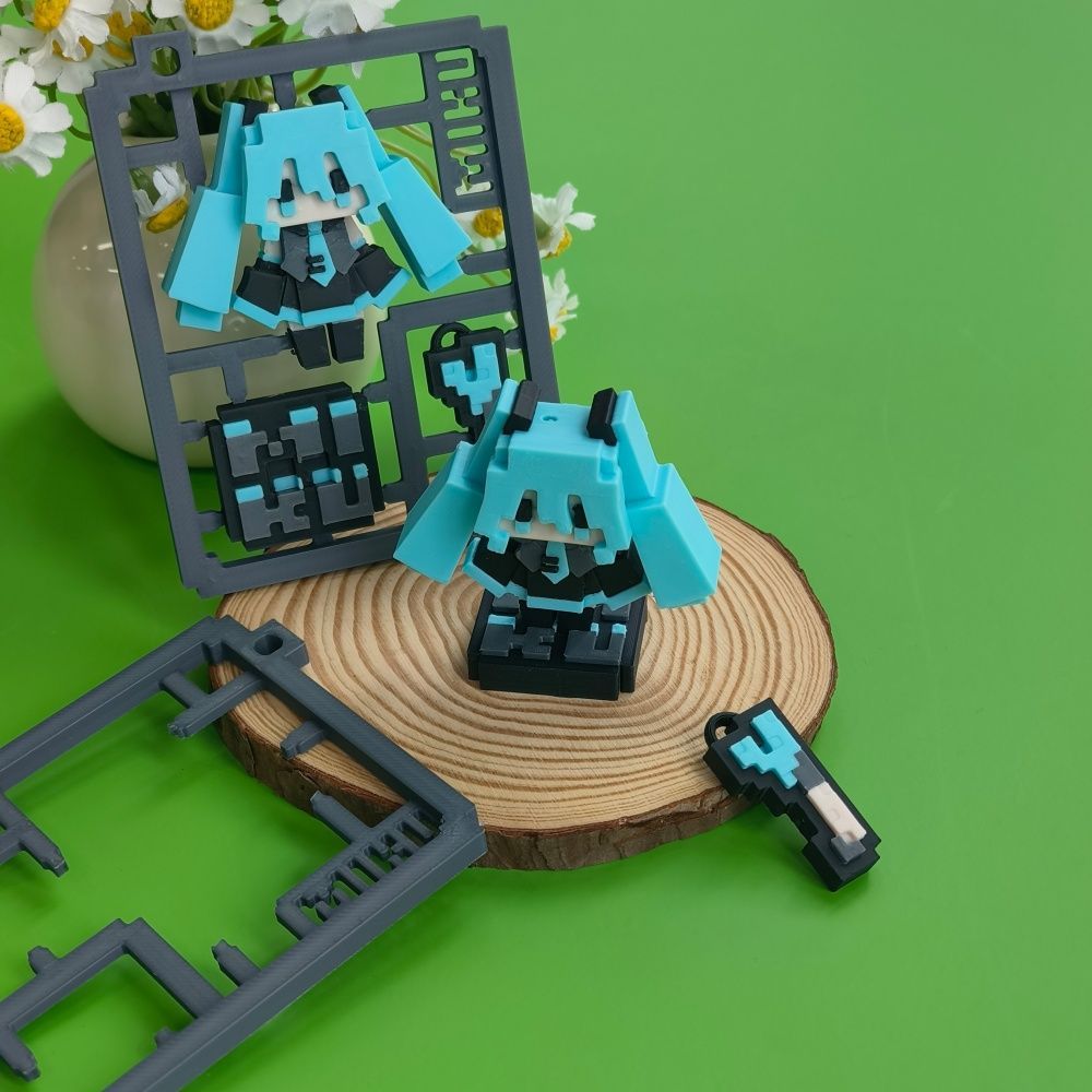 Modelo semiensamblado de Hatsu - 3D Printing Idea reseña y precio